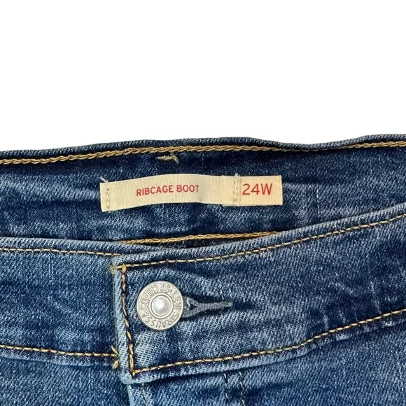 Levi's | Ribcage Boot Jeans Size‎ 24W - Picture 8 of 13